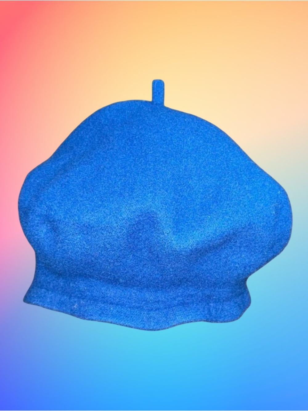 Berets.com Blue Beret Hat 100% Wool Mens Womens French Style Accessory Gift